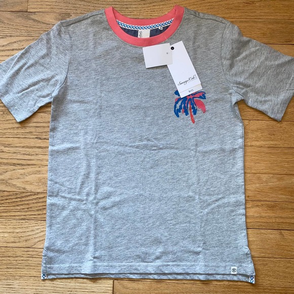 NWT Sovereign Code Boys Badge Palm Print T-Shirt (Size M & L) - Picture 2 of 11